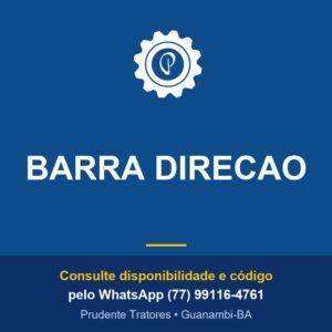 BARRA DIRECAO - Prudente Tratores