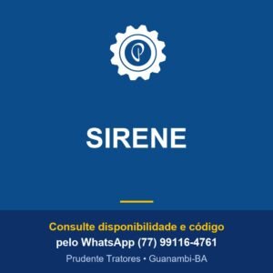 SIRENE - Prudente Tratores