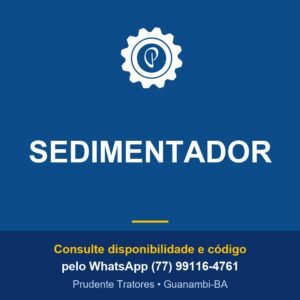 SEDIMENTADOR - Prudente Tratores
