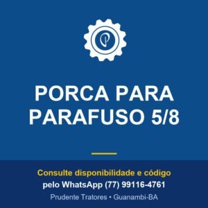 PORCA PARA PARAFUSO 5/8 - Prudente Tratores