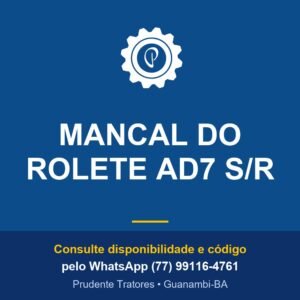MANCAL DO ROLETE AD7 S/R - Prudente Tratores