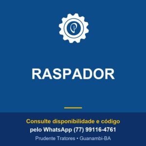 RASPADOR - Prudente Tratores