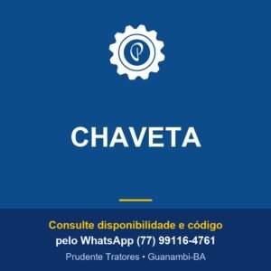 CHAVETA - Prudente Tratores